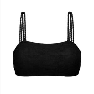 𝅺RIO De Sol St-Tropez-Black Reto bikini top